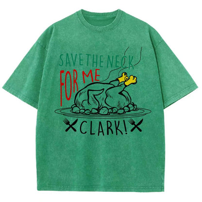Save The Neck For Me Guy Vintage Distressed T-shirt