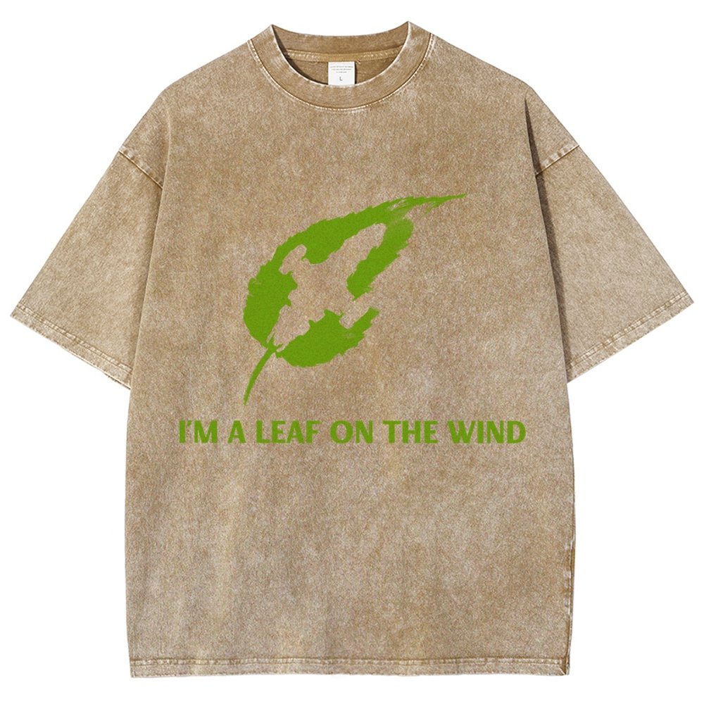 I'm A Leaf On The Wind. Vintage Distressed T-shirt