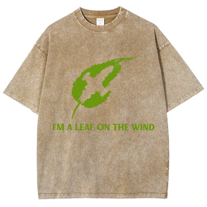 I'm A Leaf On The Wind. Vintage Distressed T-shirt