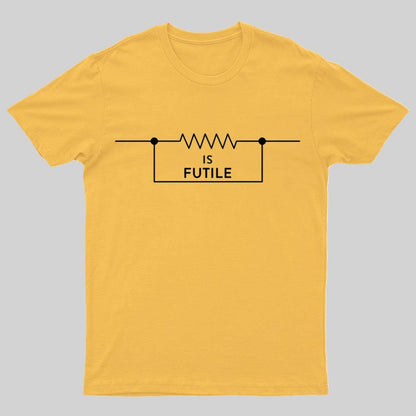 Funny Engineer Resistor Geek Science T-shirt