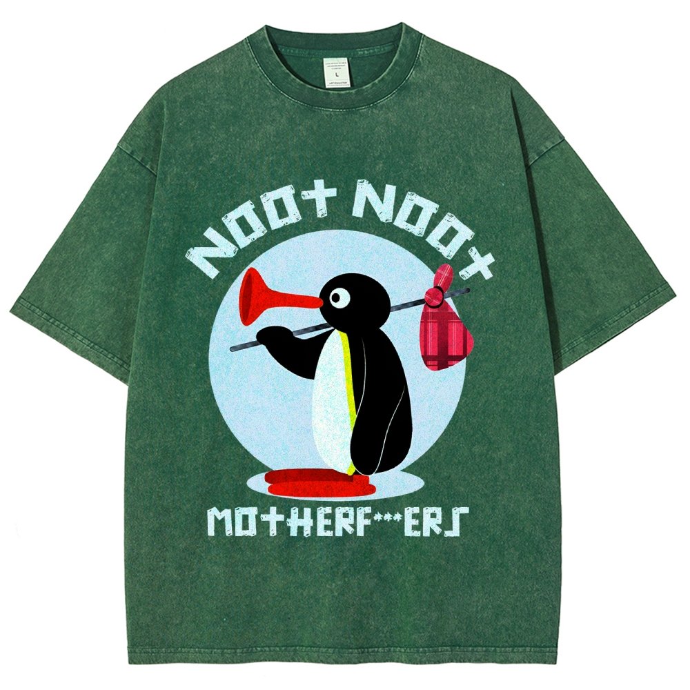 NOOT NOOT MOTHERF***ERS Vintage Distressed T-shirt