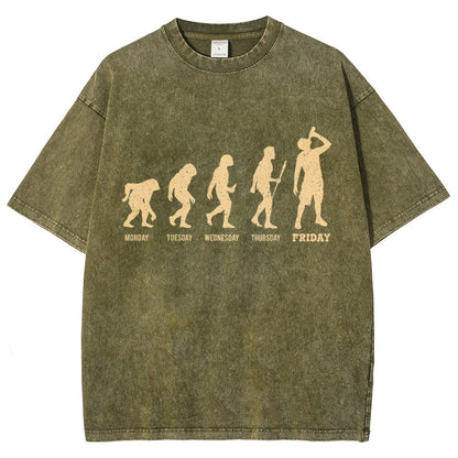 Weekvolution Vintage Distressed T-shirt