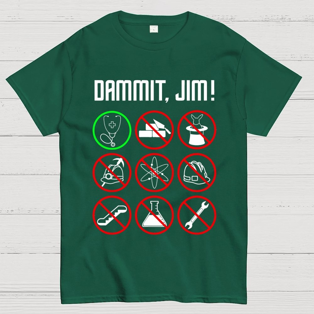 Darn It Jim Geek T-Shirt