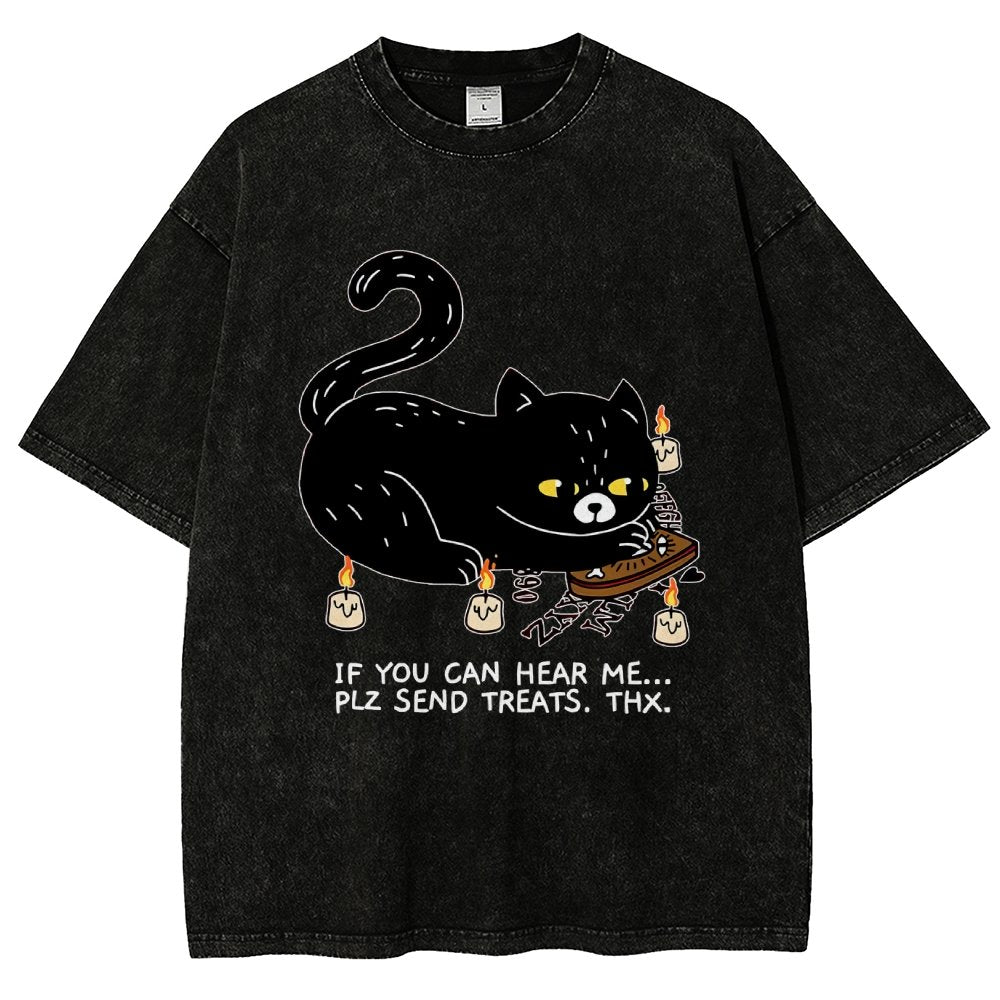 Send Treats Thx Vintage Distressed T-shirt