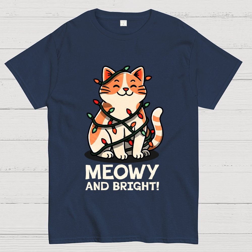 Meowy and bright! Geek T-Shirt