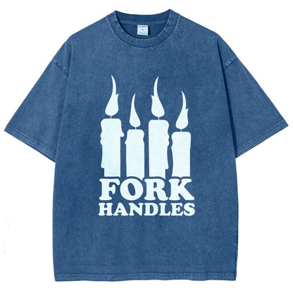 Or Is It Fork Handles？ Vintage Distressed T-shirt