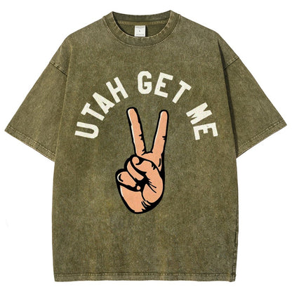 Utah Get Me Two Vintage Distressed T-shirt