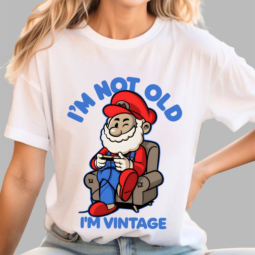 I Am Just Vintage Geek T-Shirt