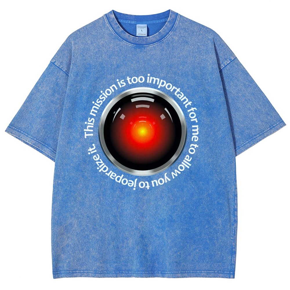 This Mission Is Too Important For Me To Allow You To Jeopardize It. Vintage Distressed T-shirt