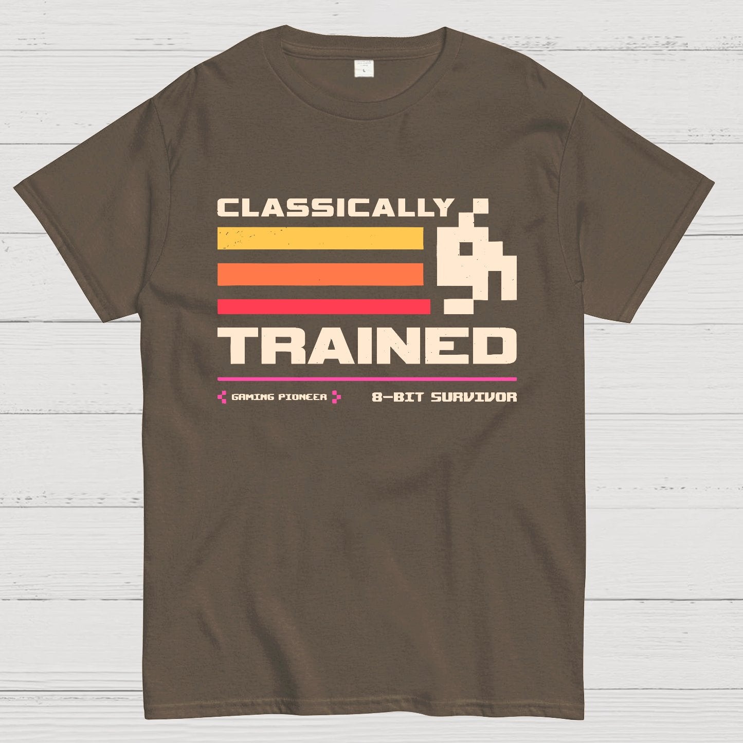 Classically Trained for Retro Gamers Geek T-Shirt