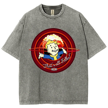 That's all folks Vintage Distressed T-shirt