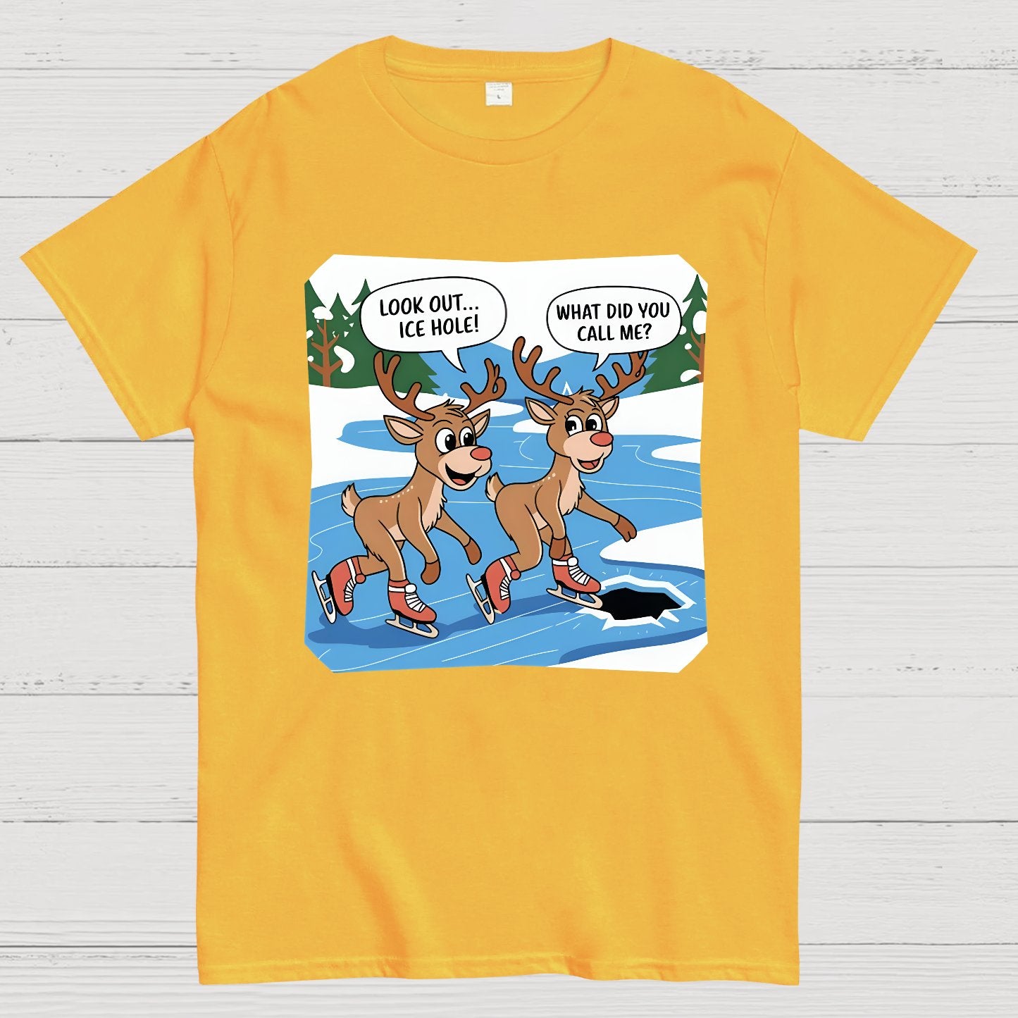 Look Out..Ice Hole, What Did You Call Me Funny Geek T-Shirt