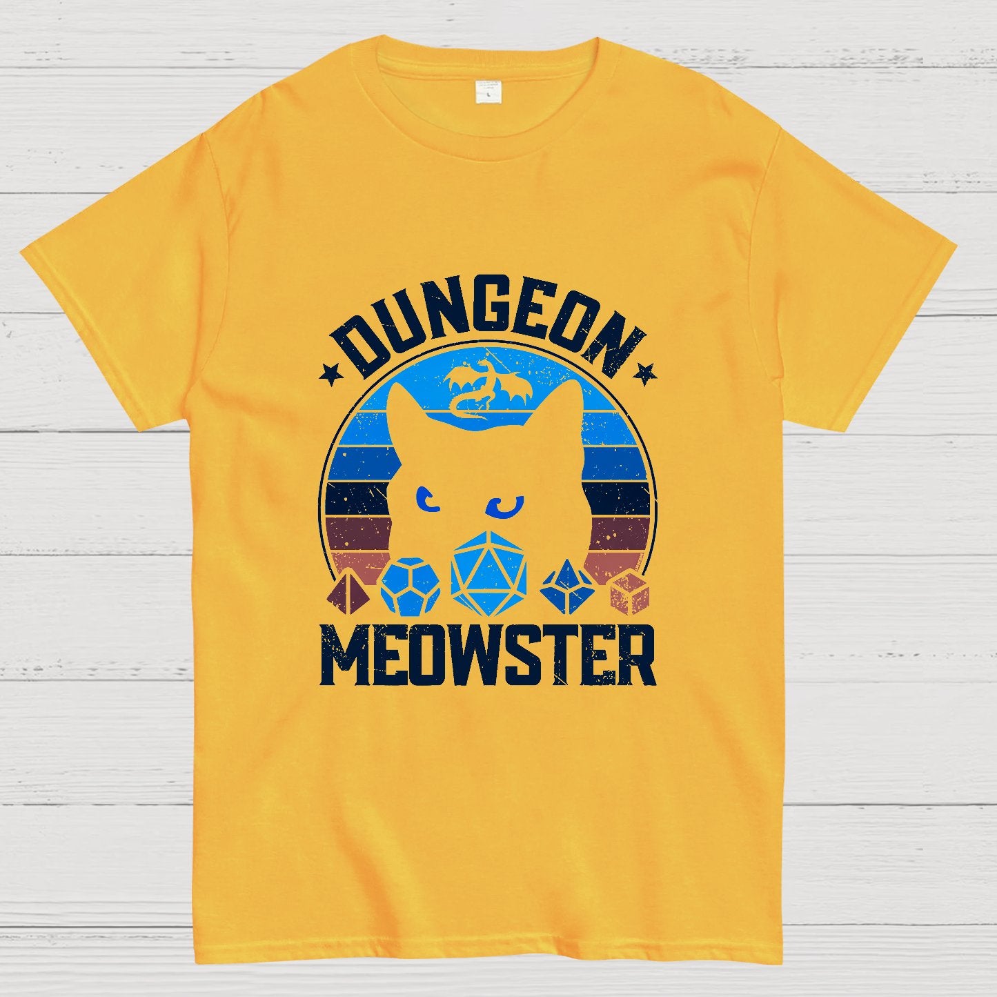 Dungeon Meowster Nerdy T-Shirt