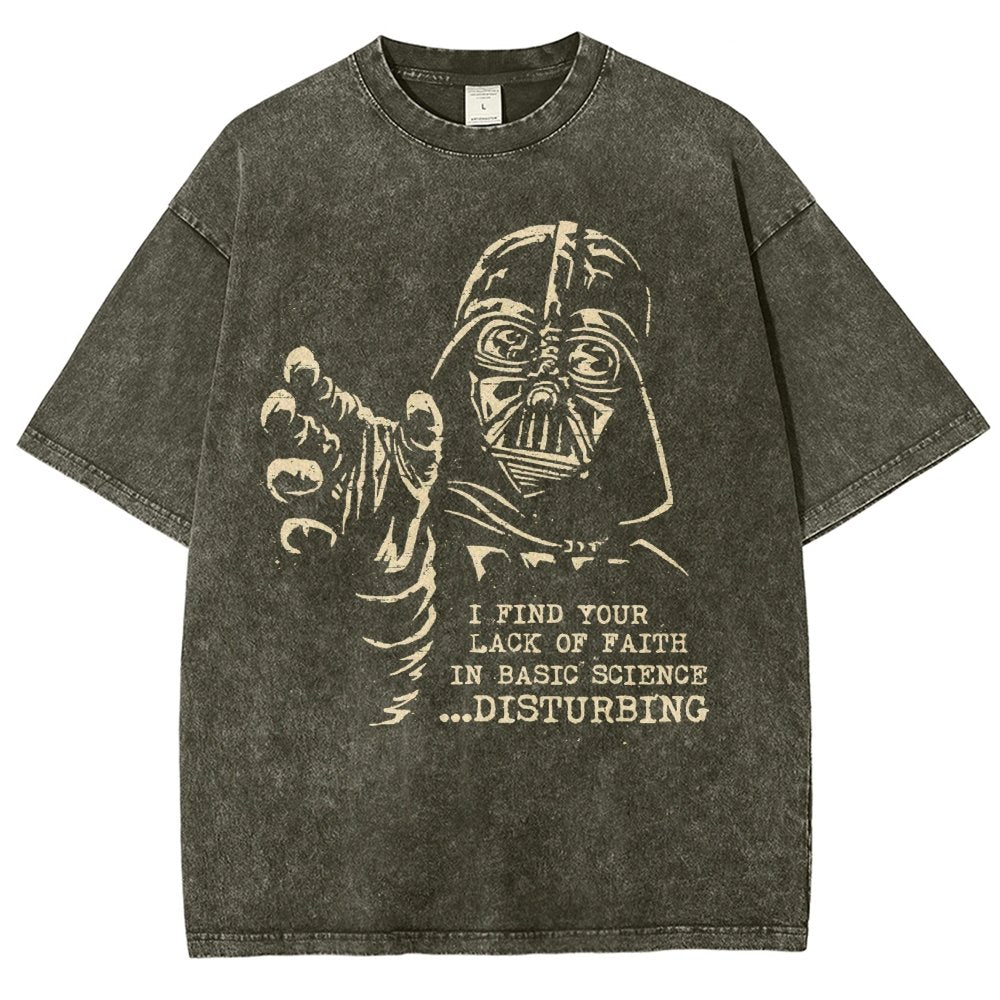 Basic Science Vintage Distressed T-shirt