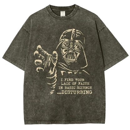 Basic Science Vintage Distressed T-shirt
