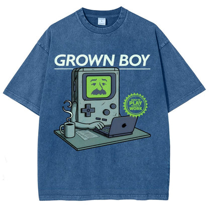 Grown Boy Vintage Distressed T-shirt