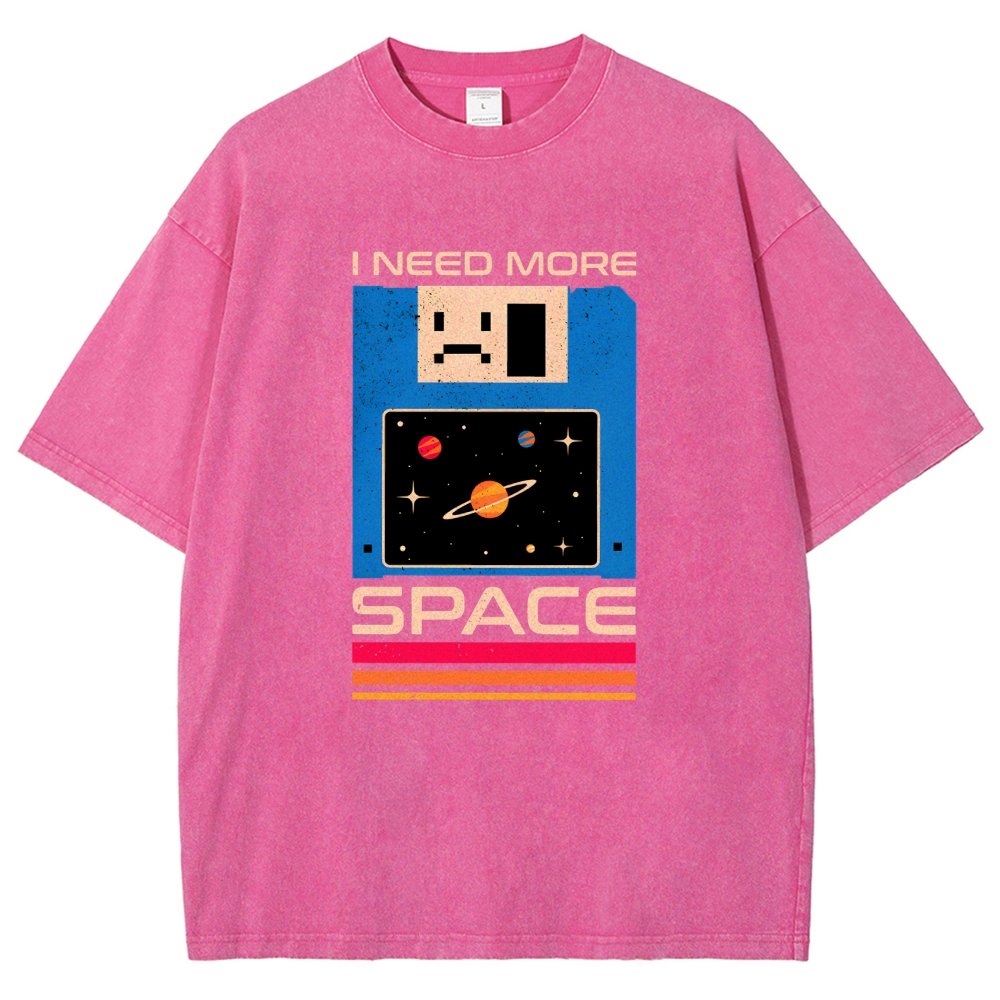 I Need More Space Vintage Distressed T-shirt