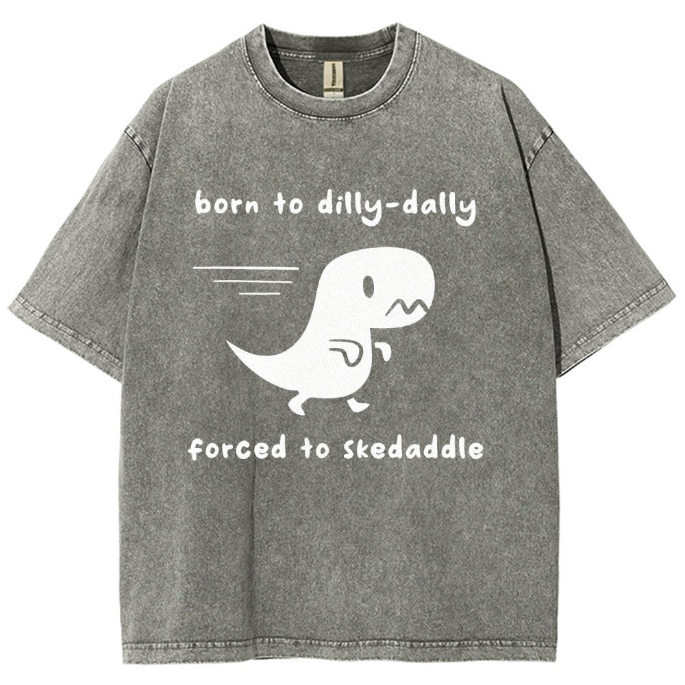 Forced To Skedaddle Vintage Distressed T-shirt