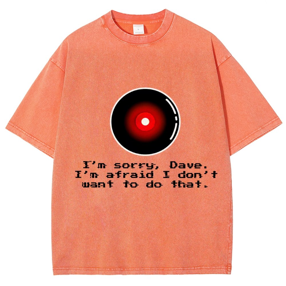 An Introvert's Odyssey I‘m sorry dave Vintage Distressed T-shirt