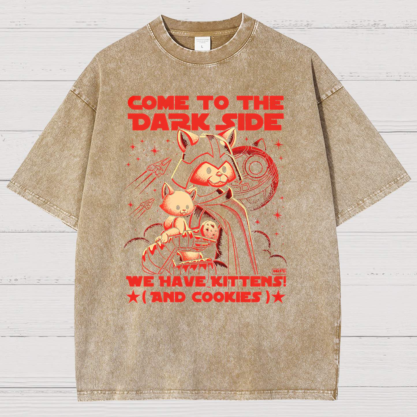 We Have Kittens and Cookies. Funny Vintage Distressed T-shirt