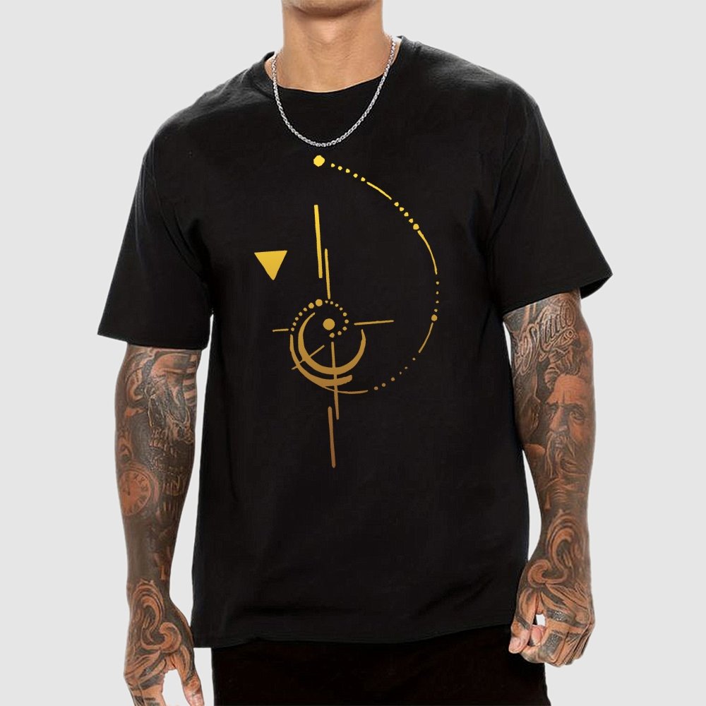 Gold Edition Fibonacci Rectangle Unisex Geek T-Shirt