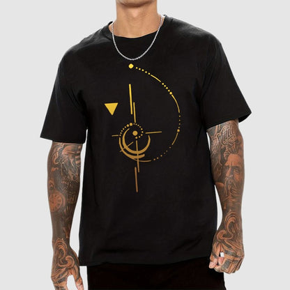 Gold Edition Fibonacci Rectangle Unisex Geek T-Shirt
