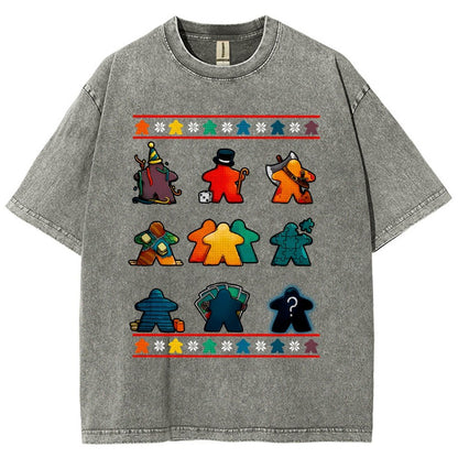 Ugly Boardgame Vintage Distressed T-shirt
