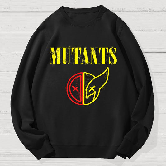 Mutants Band Geek Cotton Sweatshirt