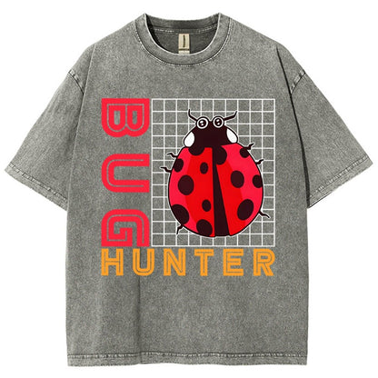 Bug Hunter Vintage Distressed T-shirt