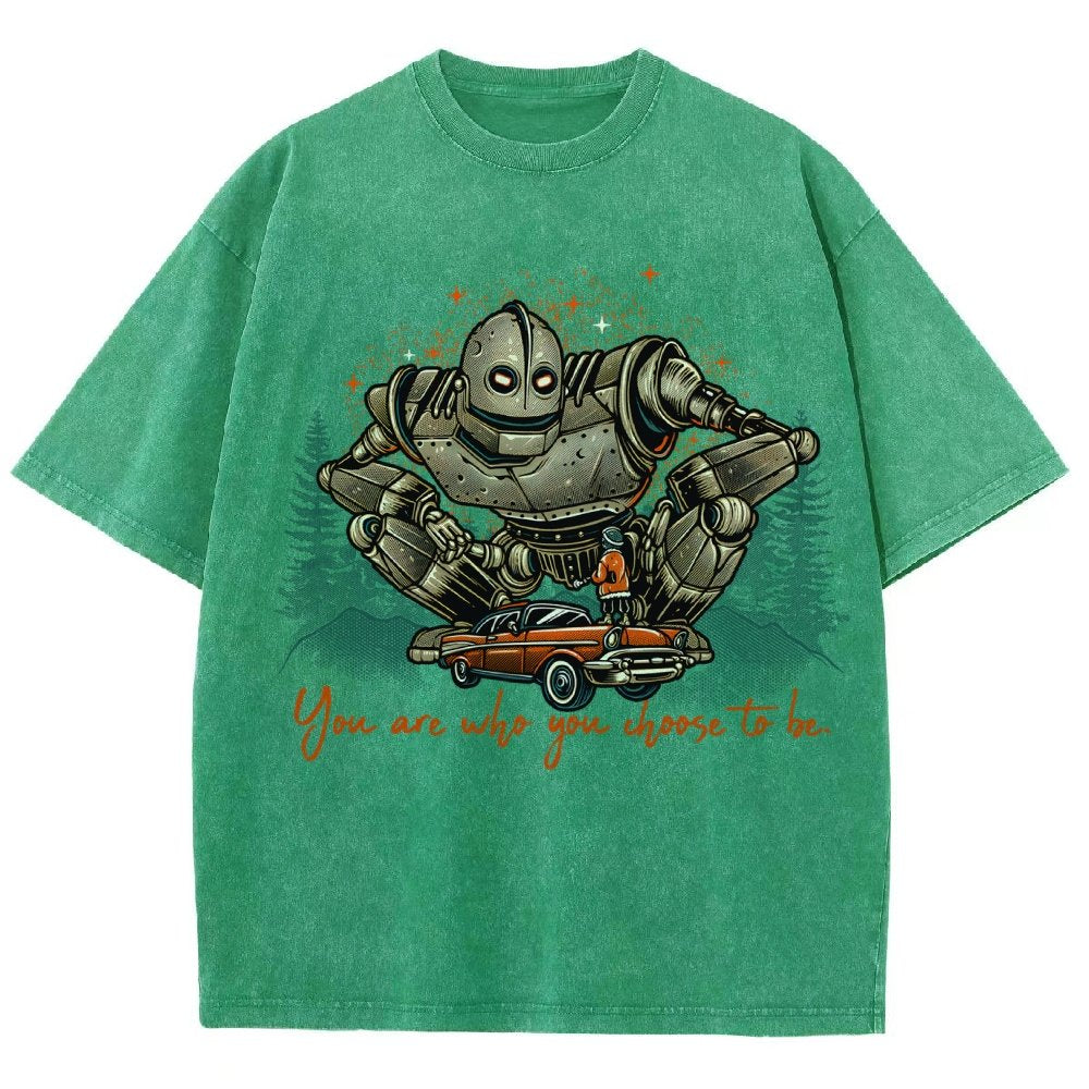 You Are Who You Choose To Be Vintage Distressed T-shirt