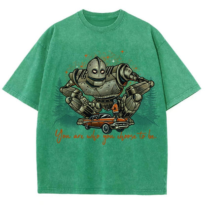 You Are Who You Choose To Be Vintage Distressed T-shirt