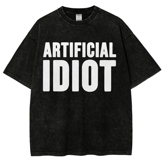 Artificial Idiot Vintage Distressed T-shirt