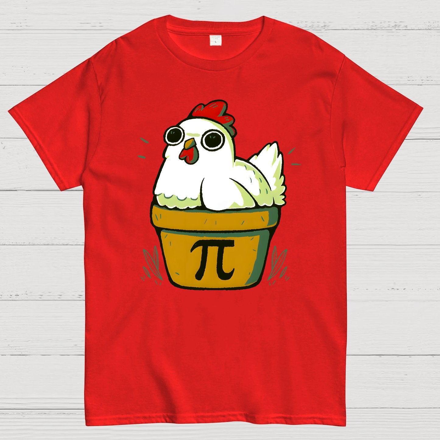 Chicken-Pot-Pie-Math Geek T-Shirt