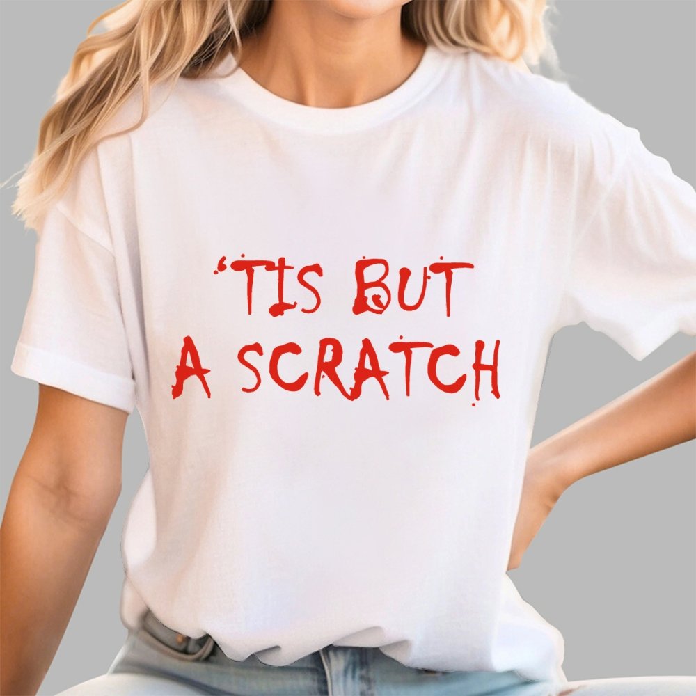 TIS BUT A SCRATCH Unisex Geek T-Shirt
