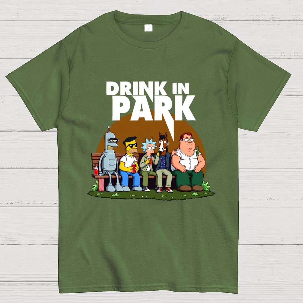 Drink In Park Geek T-Shirt