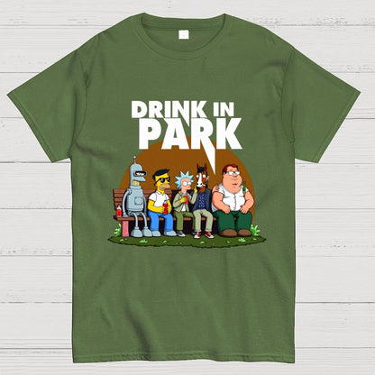 Drink In Park Geek T-Shirt