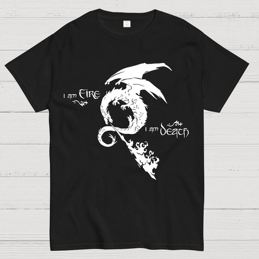 I am Fire，I am Death Geek T-Shirt