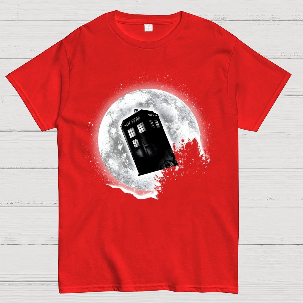 Moonlight Time Machine Geek T-Shirt
