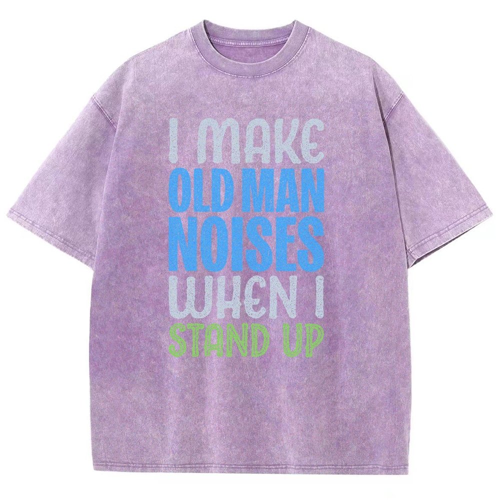 Old Man Noises Vintage Distressed T-shirt