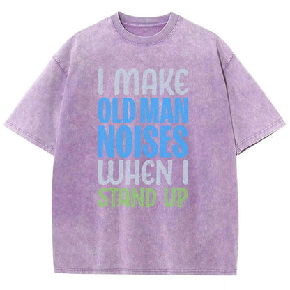 Old Man Noises Vintage Distressed T-shirt