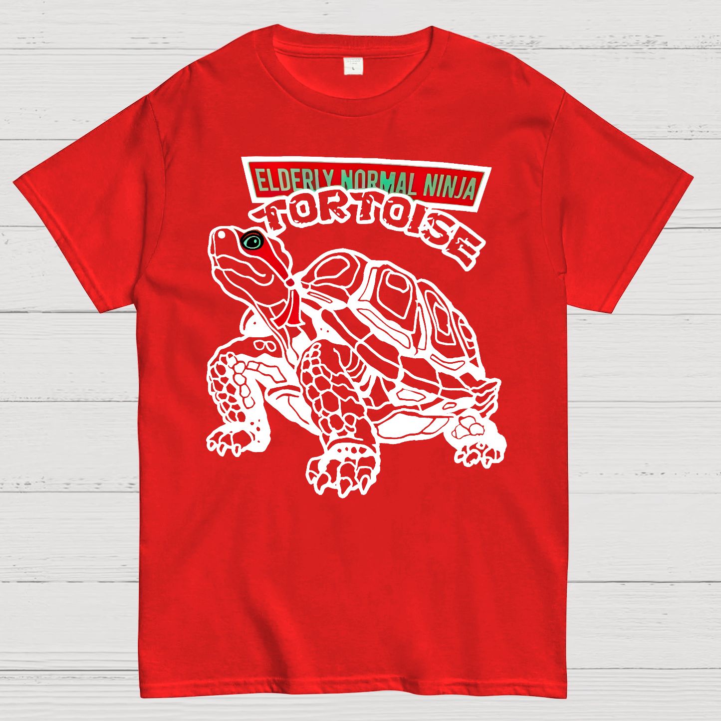 Elderly Normal Ninja Geek T-Shirt
