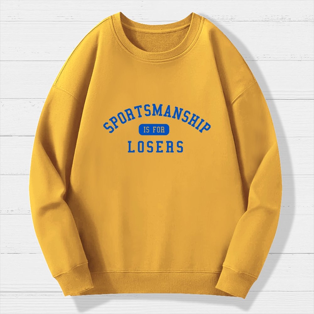 Sportsmanship Geek Cotton Sweatshirt