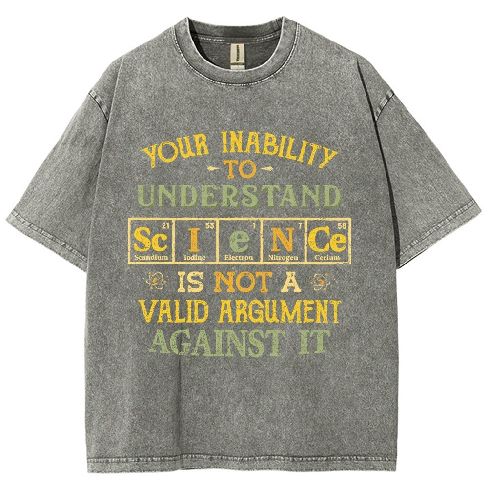 Understanding Science Vintage Distressed T-shirt