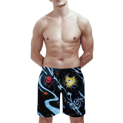 Retro Space Comics Geek Shorts