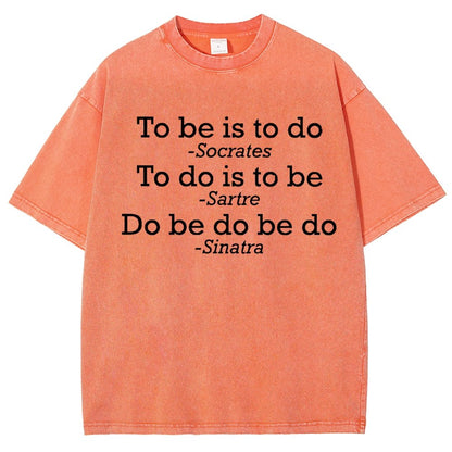 Do Be Do Be Do Joke Vintage Distressed T-shirt