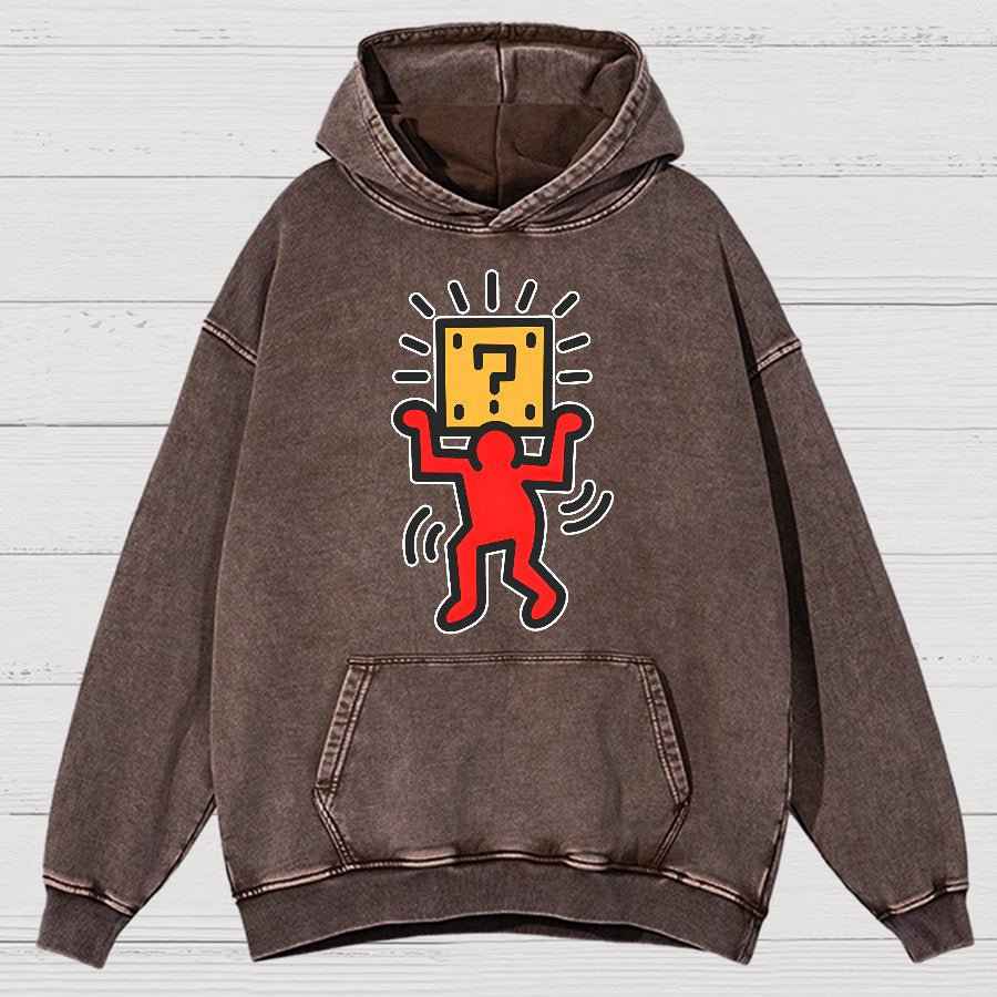 Mysterious Brothers Vintage Distressed Hoodie