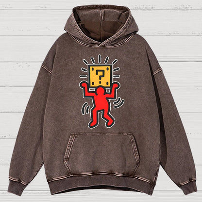 Mysterious Brothers Vintage Distressed Hoodie