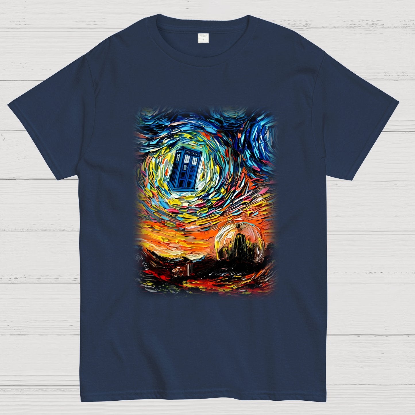 van Gogh Never Saw Mysterious Place Geeky T-Shirt