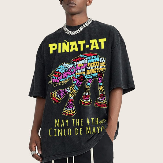 PIANT-AT Vintage Distressed T-shirt