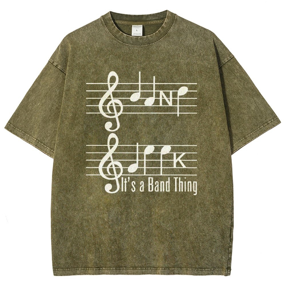 Musicians Band Vintage Distressed T-shirt